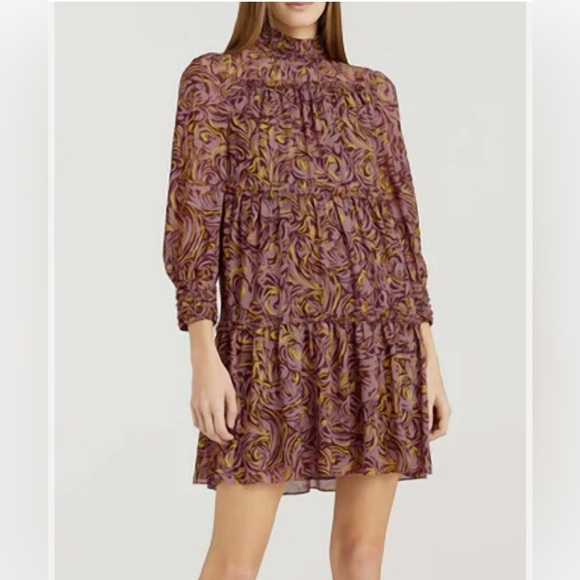 Cinq A Sept carina dress in Desert Rose Multi - size 6 NWT - Picture 10 of 14